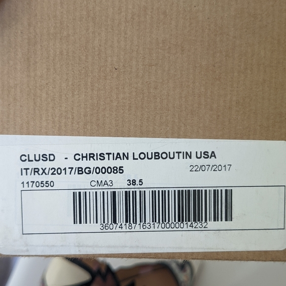 Christian Louboutin Shoes | Christian Louboutin Explorete 100 - Picture 7 of 7